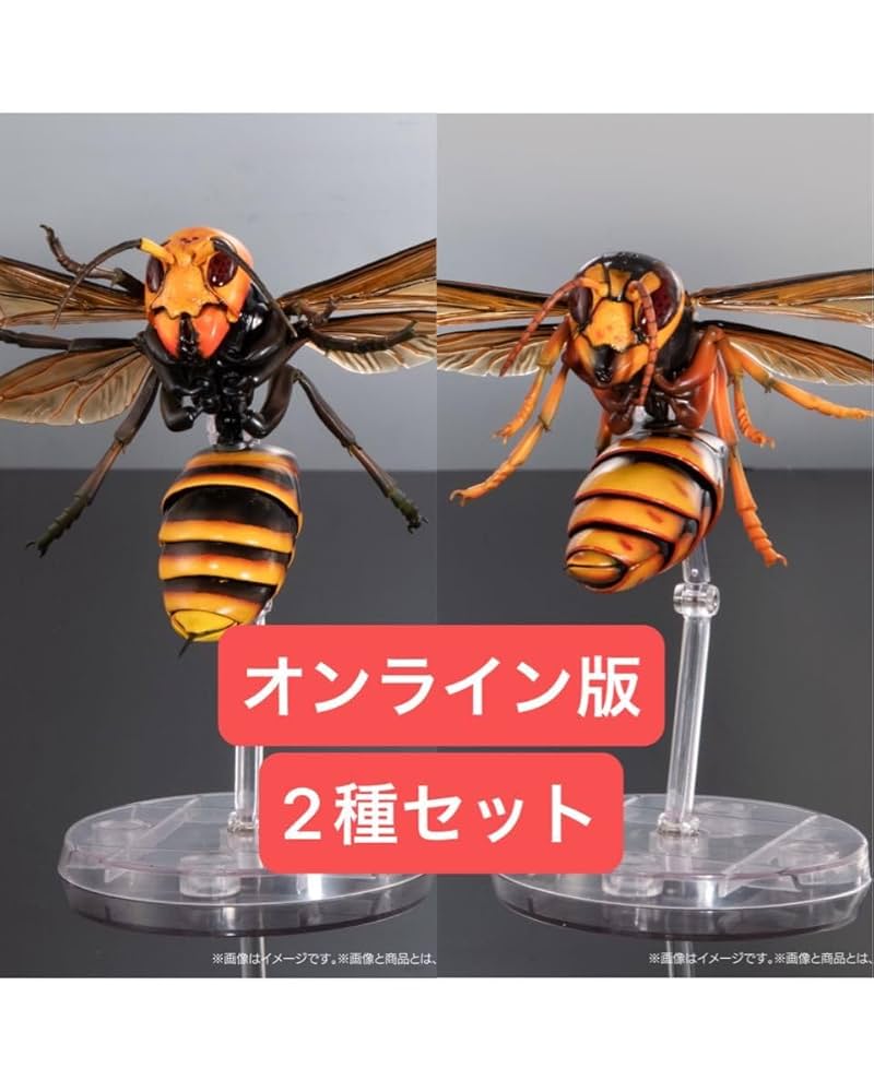 新品未開封　いきもの大図鑑アドバンス スズメバチ02　オンライン版 2種セット いきもの大図鑑アドバンス スズメバチ02｜ガシャポン